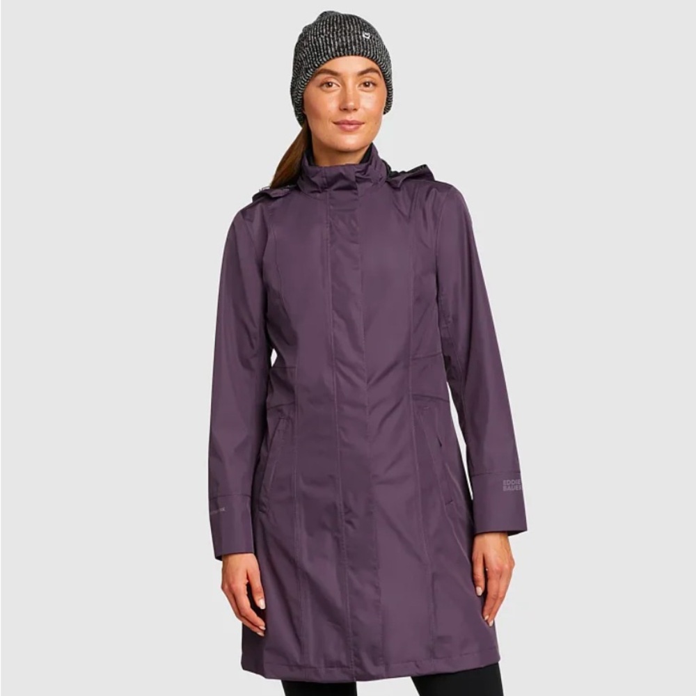 NWOT Eddie Bauer Women’s Girl On The Go Trench Coat